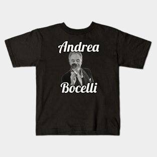 Andrea Bocelli / 1958 Kids T-Shirt